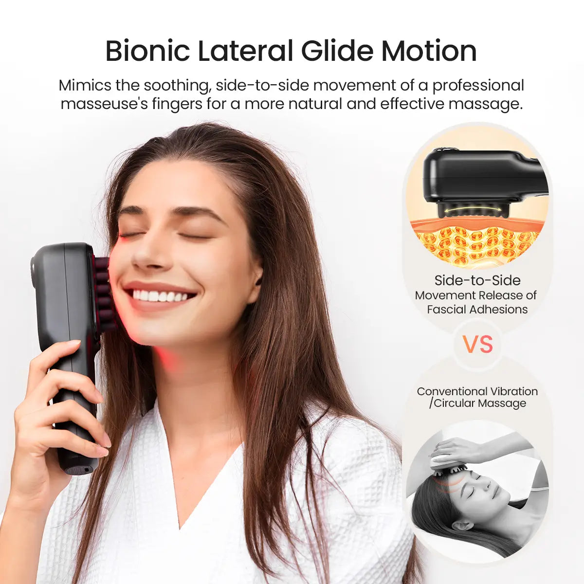 Transform Your Relaxation with the NAPRE Electric Scalp Massager - Cordless Handheld Bliss for Head, Shoulder & Body with 5 Speed Settings and Charging Dock