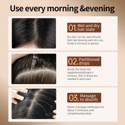 【Fda-Approved Hair Growth Essence】Rich in Natural Ingredients like Black Sesame and Rosemary, This Essence Nourishes Your Scalp and Promotes the Growth of Healthy Hair. |Hair Growth|Hair Loss|Hair Care|Hair Growth Essence|Hair Tonic